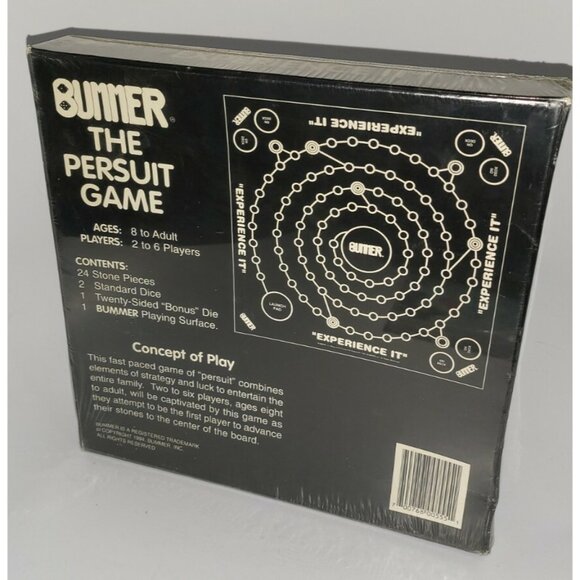 1994 Bummer The Persuit Game Ultra Rare Vintage Game New In Box! - Picture 3 of 12